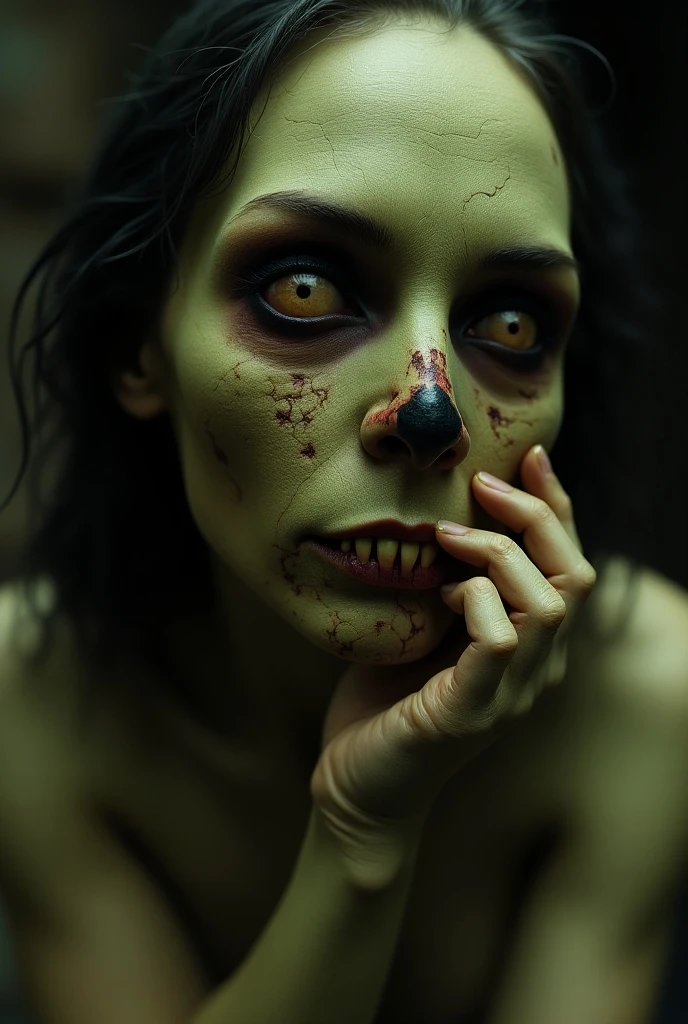 score_9, score_8_up, score_7_up, score_6_up, score_5_up, score_4_up, realistic style, photo, photorealism, high detail, a zombie crawling out of the ground in a graveyard, high quality, realistic, 4K, Strong Focus, tag1, tag2