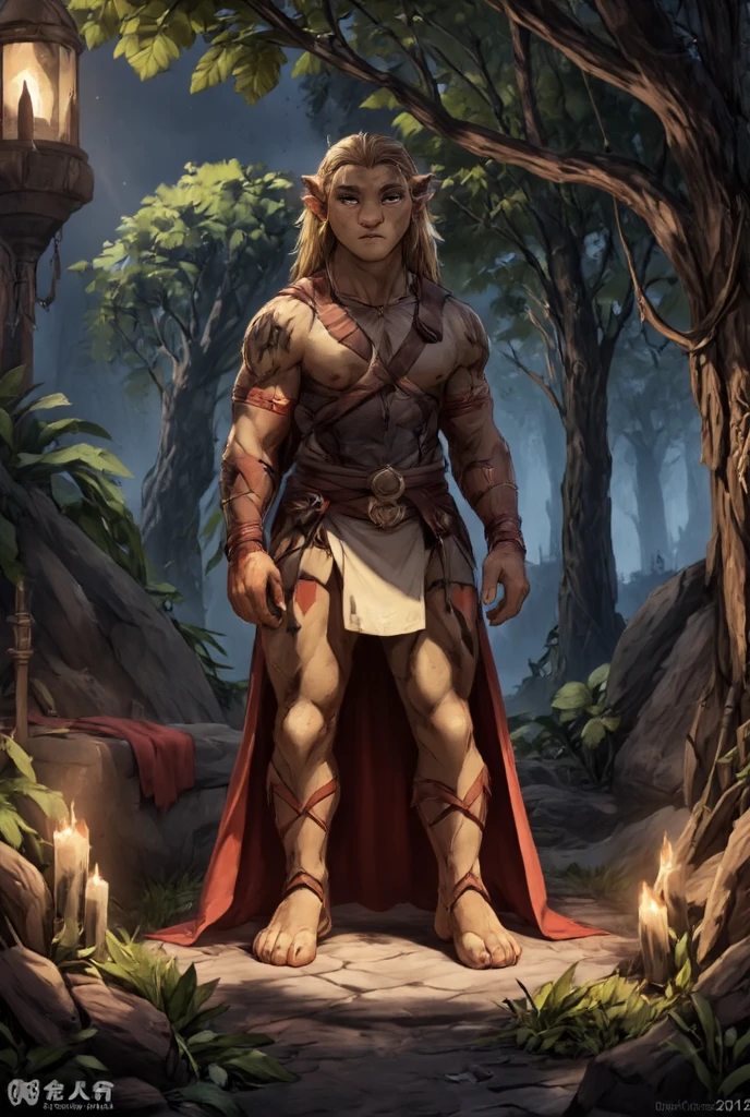 (((Barefoot furry character, full body, cinematic setting, male))) 

score_9, score_8_up, score_7_up, (((Kion))), (((full body))), (((source_furry))), (((furry male))), anthro lion boy, (((elf male))), 1 boy, (((furry character with elven features))), barefoot, nice feet paws with claws, (long blonde hair), (((pointy ears))), elf ears, (((orange and tan fur))).

(Finish the war, the darkness, end this suffering
Impossible to pursue, deep in shadow, follow light
Finish the war, the darkness, end this suffering
Bright warrior against darkness)

BREAK, detailed background, 8K, (masterpiece:1.5), intricate details, highly detailed, extreme detail, octane render, fine art, best quality, highres, (detailed face:1.5), ((full_body)), UHD, (((perfect hands))), boring_e621_v4, bwu