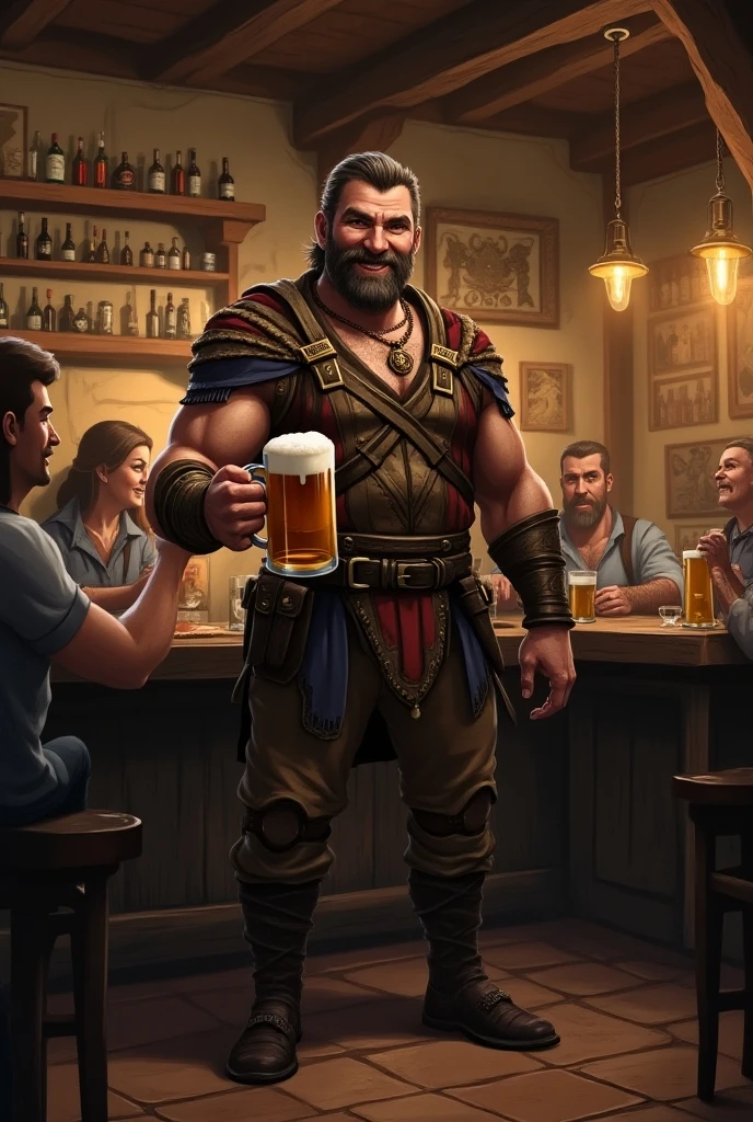 muscle bartender