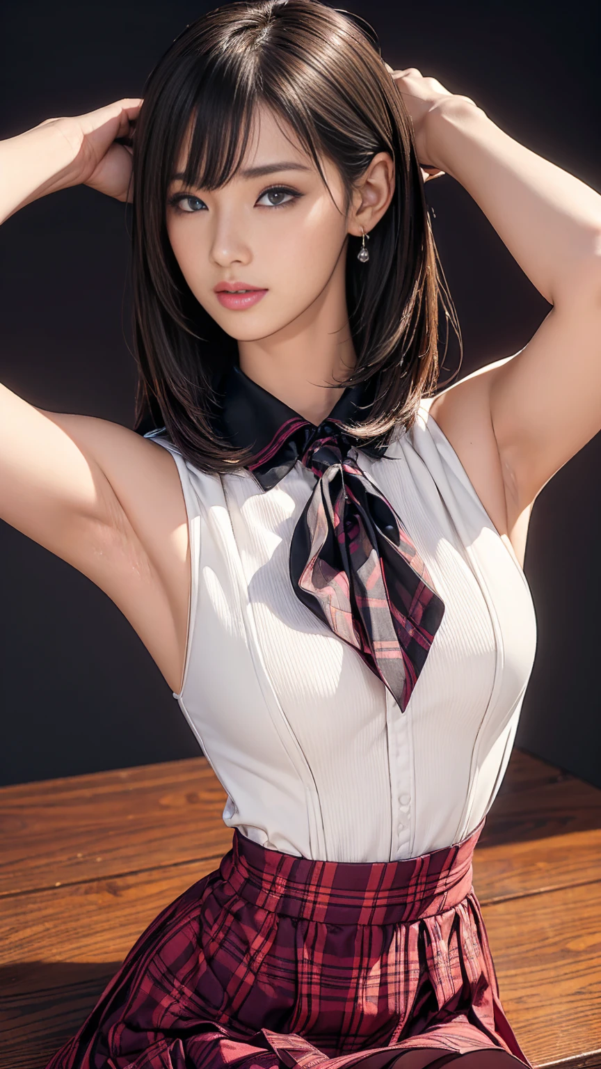 (masterpiece, highest quality:1.2), 8k, 12才のFull nudityの女の子, 85mm,Official AR RAW Photos, スーパースリムなスレンダーbeautiful girl, skirt、上Half BodyHalf Body、Showing off your breasts、Beautiful breasts、Show me your ears、Naked girls photoshoot、Full nudity, Cute face, close, Half Body, It was a race, Gardenia, beautiful girl, , Thighs, Station platform、 Looking at the audience, No makeup, (Big smile), Film Grain, chromatic aberration, Sharp focus, Face Light, Bright lighting, 10 generations, Detailed face, Background Blur, (Dark red tie:1.1)、((((((-yeld gi)))))、((((((12才のFull nudity女子高生)))))、Tight waist、Embarrassing pose、Shy and nervous girl、 Sad face