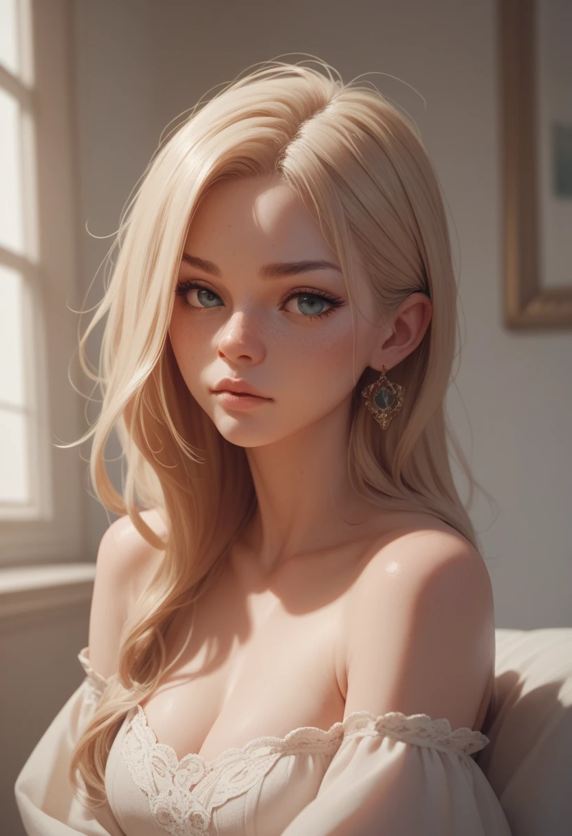 masterpiece,highest quality,super detailed,High resolution,High resolution,4k,4k portrait,8k,8K portrait,Unity8k壁紙,Very detailed CG,realistic,RAW photo,real person,portrait photography,photorealistic,shiny skin,fine skin, 　　　　　　
,Elaine Irwin