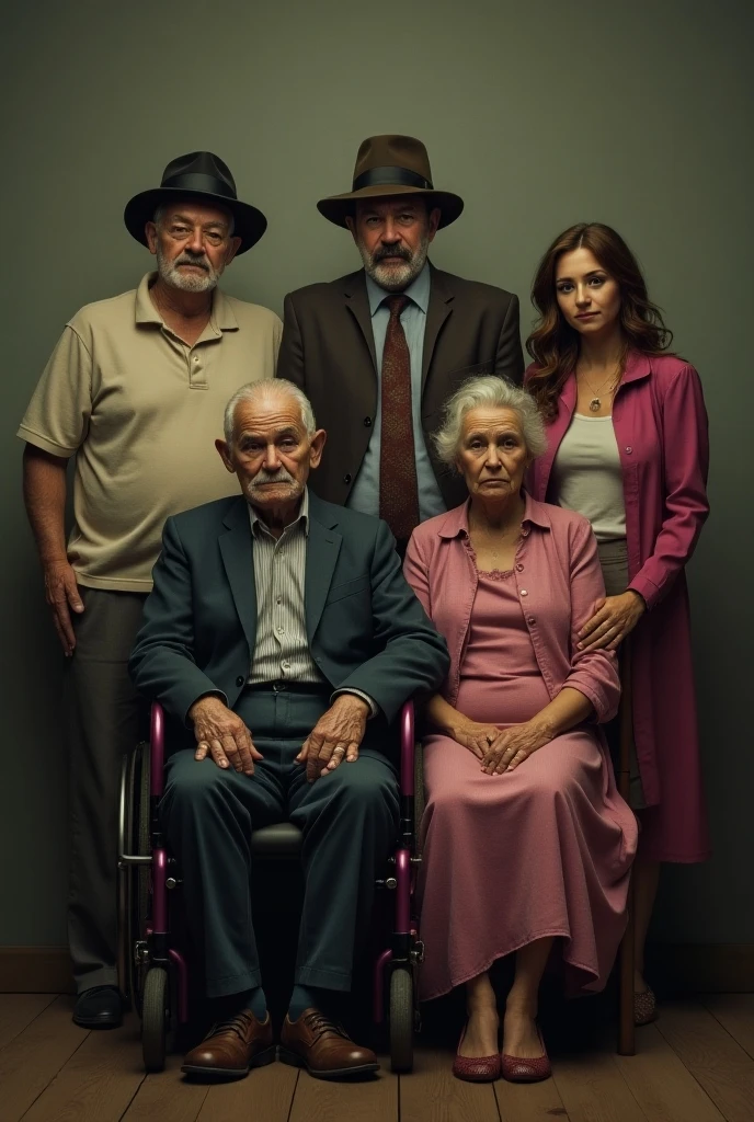 Large family with a lot of anger 