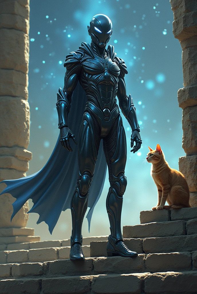Best aesthetics, 超High resolution, clear, ultra detailed, 最high quality, high quality, 超high quality, 16K, Attention to detail, High resolution, detailed, masterpiece, beautiful, detailed skin, whole body, sexy, (One boy), Black Hair, short hair, Yellow Eyes, Cat ear, (Sunburn), (Dark Skin), Shota, navel suit, (Abdominal muscles), (beautiful Dark Skin boy with Black Hair and Cat ear).whole body.fullbody