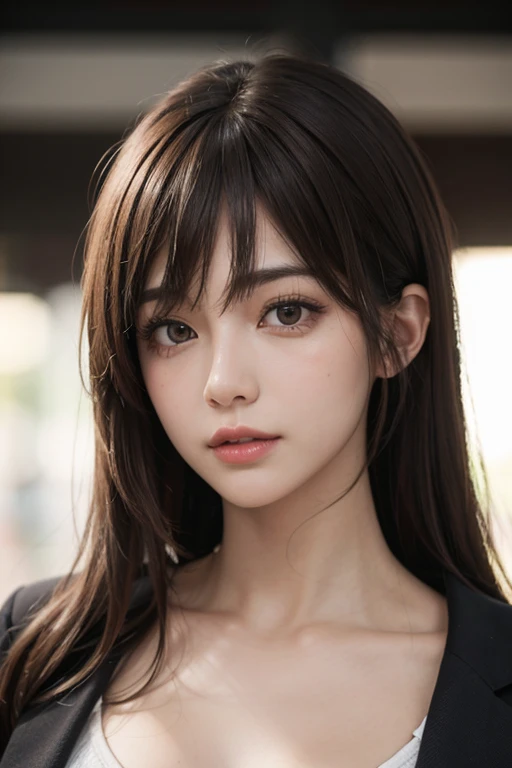 ((Must-have items, Best Quality,  Hi-Res, Ticker,  Perfect Pixel , 8k, Ticker, Ticker))),  1 girl,  single shot , Alone, Beautiful woman、The whole body is visible, (( medium wave hair , bangs, Brown Hair)), (( Brown Eyes ,  beautiful eyelashes ,   Real Eyes )), ((  detailed face  , Red face:1.2)), (( smooth texture:0.75, Realistic texture:0.65, that&#39; photorealistic:1.1,  anime CG style)), Big Breasts,  dynamic angle that raises one leg terribly,  perfect body , ((Made in UK, White ruffled maid headband, Frilled blouse, Ribbon tie, apron,  navy blue miniskirt , Silk socks,  high heels)), Luxury hotel garden stairs, Angle looking up from the bottom of the stairs,  very embarrassing , Panic Smile, Rotate, Hunchback, (( the wind flips up my skirt、My butt was exposed..................., looking back, Silk lace panties,  shiny thighs )),