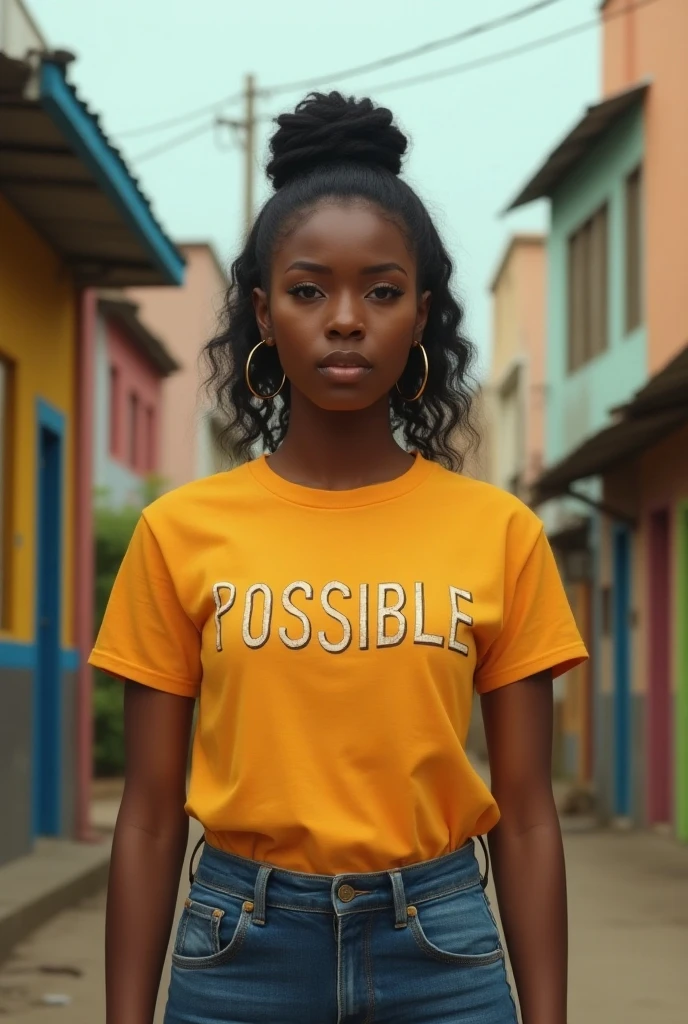 Age thirteen black girl full body.