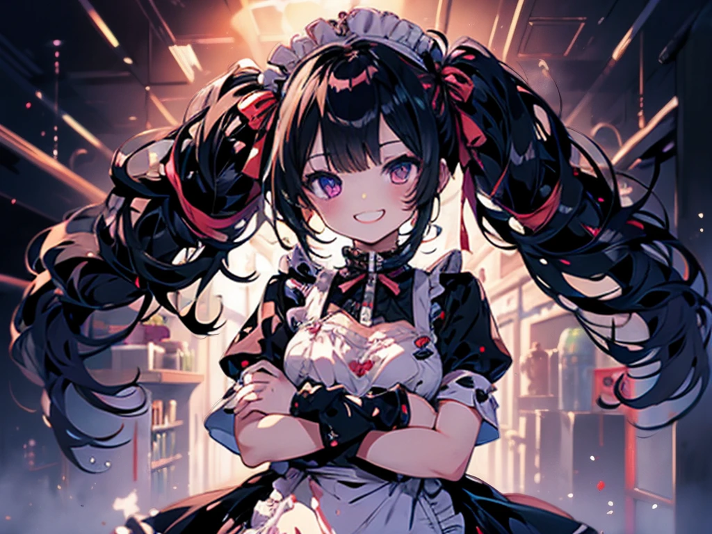 Masterpiece, absurdres,8K, solo,
<lora:GothGal:0.75>, GothGal, (ultra short skirt, fishnet stockings, gothic print, imprinted skulls:1.25), a woman in a black and white outfit is standing on the street,woman wearing a GothGal outfit, large boots, twin tail, frilly dress, lace, ribbon, lipstick, pale skin