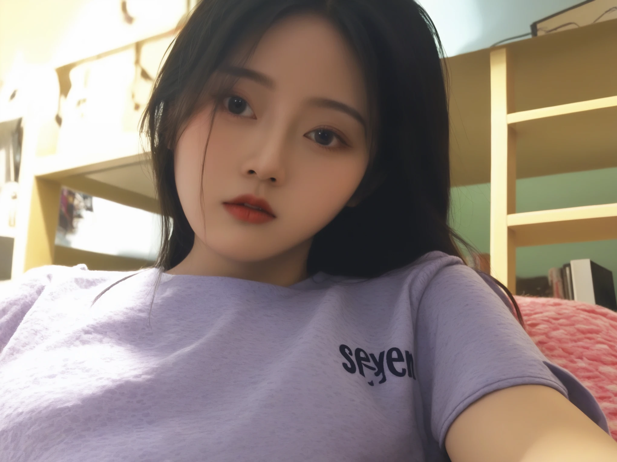 puffy Asian woman in a black shirt and a pink bow, Ulzzang, Chiho, 2263539546], lalisa manobal, Jinyoung Shin, ela tem cabelo preto com franja, Lalisa Manoban do Blackpink, garota jovem e fofa, Zmonzheng, wonyoung, wonyoung do ive, wonyoung do izone, jang wonyoung 