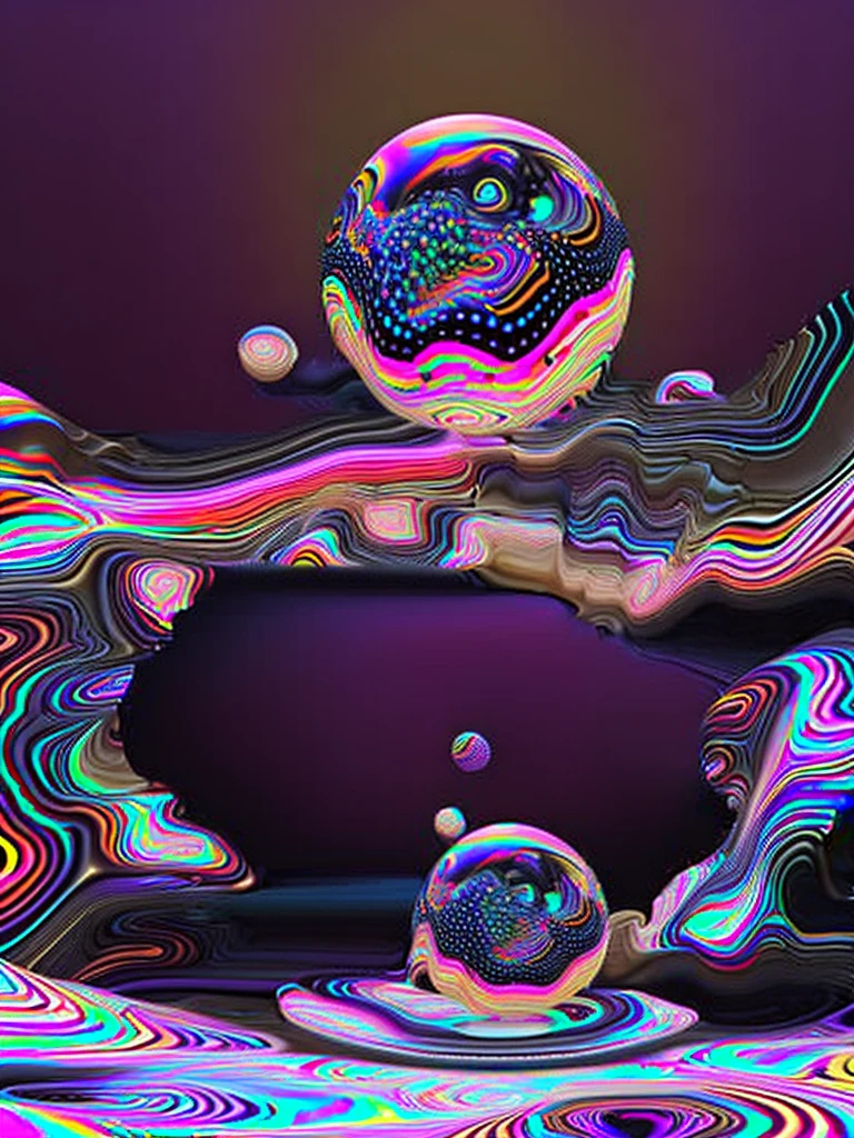 An image of light emerging from colors in a psychedelic dream, shimmering glass morphing out of colors, trippy vibrant colors, perfectly formed beautiful reflective bubbles, attention to detail on the bubbles and spheres, beautiful psychedelic digital art, pixel art, trippy colors, 4d mandelbulb psychedelics, glass like psychedelic landscape, intricate rainbow environment, psychedelic underwater brightness, neon colors, bright fluorescent colors, psychedelic trip, fluorescent psychedelic aesthetic, psychedelic vibrant colors, bright psychedelic neon colors, paint splattered backgrounds,swirling spirals and vortex, bright vibrant colors popping out from 3d glass spheres, Pixel Assets, Portrait photography, surrealism, Photorealistic, Hyperdetailed, Glass Morphism, Digital Art, Sparkle, Optical Illusion, Glowing Light, Reflection Light, Overexposure, Backlighting, Depth Of Field, Rotational Symmetry, UHD, High Details, High Quality, Super Detailed, Best Quality, Award Winning, Masterpiece