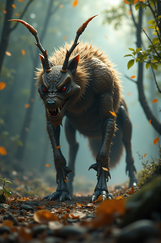 “A ferocious hybrid creature that mixes the characteristics of a giant ...