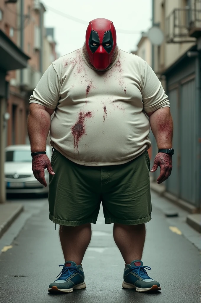 a photo of Father zombie, portrait, obese, studio lighting, hdr, z4mbi portrait <lora:ZombiePortraitXL_v1:0.6>
