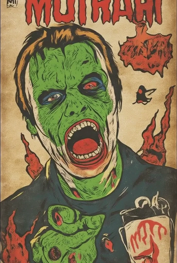Zumbi com muitos olhos