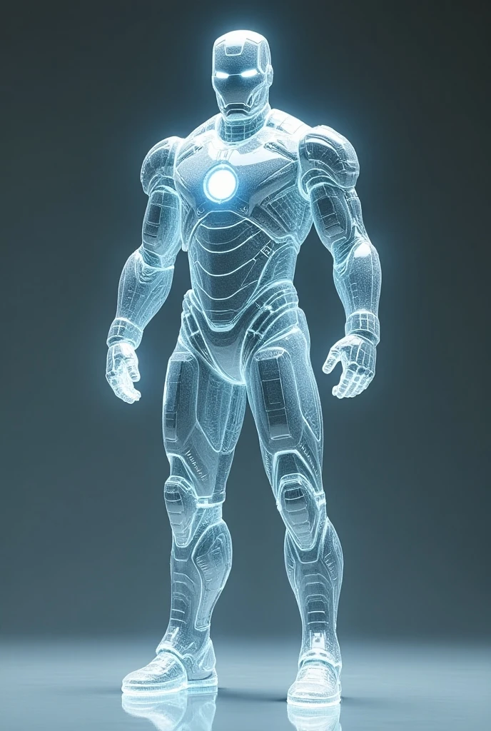 Dark Matter Suit: Inspired by the mysteries of the universe, This suit uses technology that manipulates dark matter, allowing Tony Stark to move between dimensions or create temporary black holes to absorb enemies or attacks. The costume would have an ethereal look, with a surface that seems to swallow the light, giving the impression that it is always in motion. It would also include teleportation and gravitational manipulation abilities..