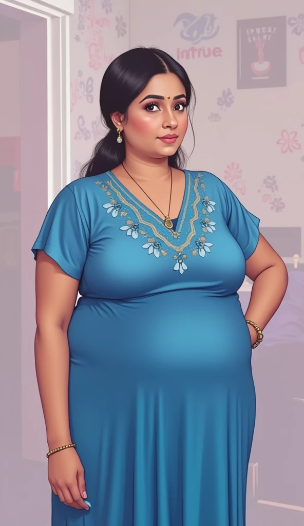 Looks real.short skirt.long black hair.srilankan girl.pregnant