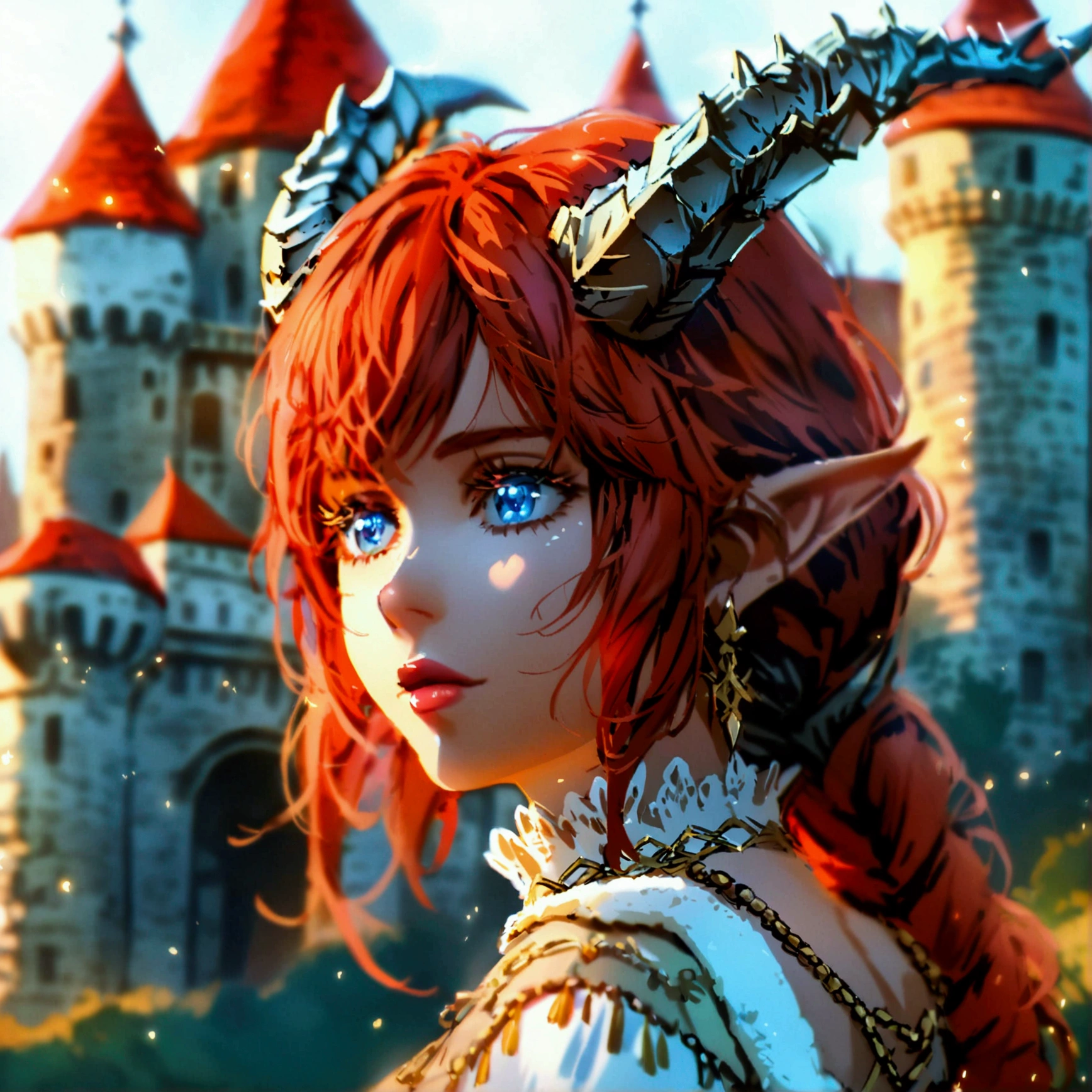 fallen wood,Elf with a bow:1.1,Unicorn and Girl:1.1,Undulating lakes,deep-forest,Blowing in the wind,Has depth,(4k), (Raw photo: 1.2), (Realism: 1.4), (masutepiece: 1.3), (exquisite detailing: 1.2), Delicate and beautiful details, (Eye Detail), (Facial Detailed), (Highest Quality) :1.4), (Hyper-Resolution: 1.2),(very detailed illustration), Best Quality, depth of fields, Wide light, natural shadows
