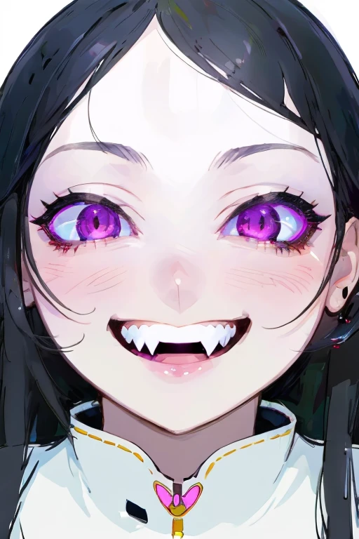 girl(beautiful face), creepy smile, orgasm face aesthetics, anime illustration, digital art, detailed, refine, pretty, aesthetics