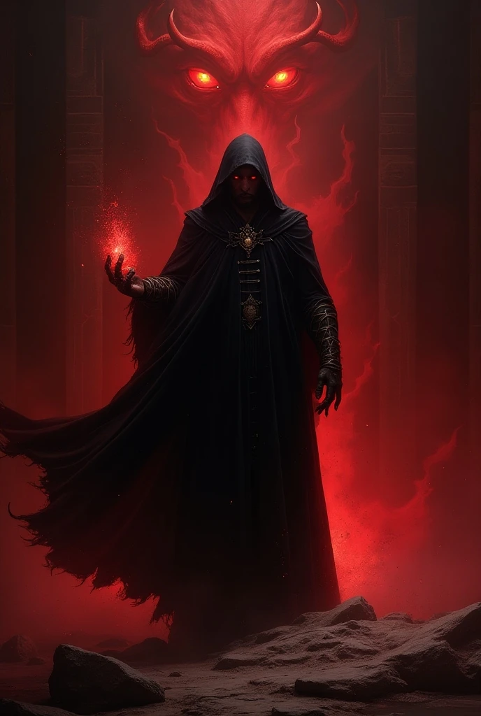 A satanic religious leader.