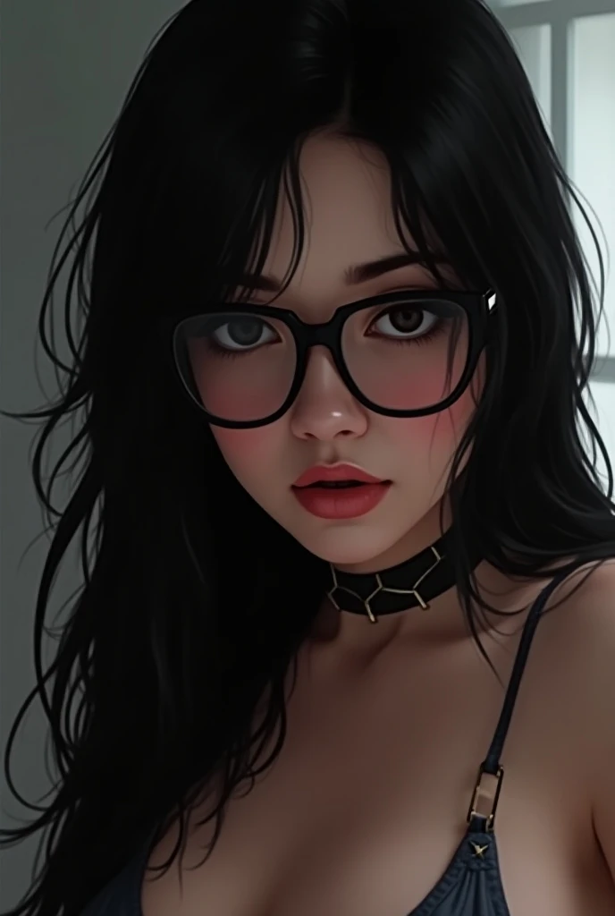 High Definition, 8K quality, masterpiece, Velma, (seductive), dream girl huge breasts, beautiful face, kiss lips, short bob hairstyle, long bangs, perfect make up, realistic face, detailed eyes, Jade green eyes, Brown hair, eyelashes, bedroom, Lying on the bed, eyes to the viewer, orange knit turtleneck sweater, glasses with clear lenses, red schoolgirl skirt, face smile, Full body photo, showing off loot,