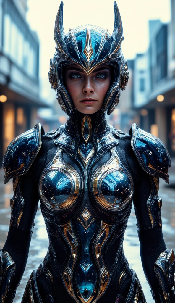 (full body shot:1.4),(l1vvydunne:.95), high angle photo of a gorgeous young cyberpunk valkyrie woman in the style of stefan kostic, realistic skin texture,(winged futuristic sci-fi helmet:1.1), (valkyrie cyberpunk armor:1.2), 8 5 mm art lens, f 1. 2, sharp focus, 8 k high definition, insanely detailed, intricate, elegant, art by stanley lau and artgerm, Cara delevigne, midjourneyv6.1