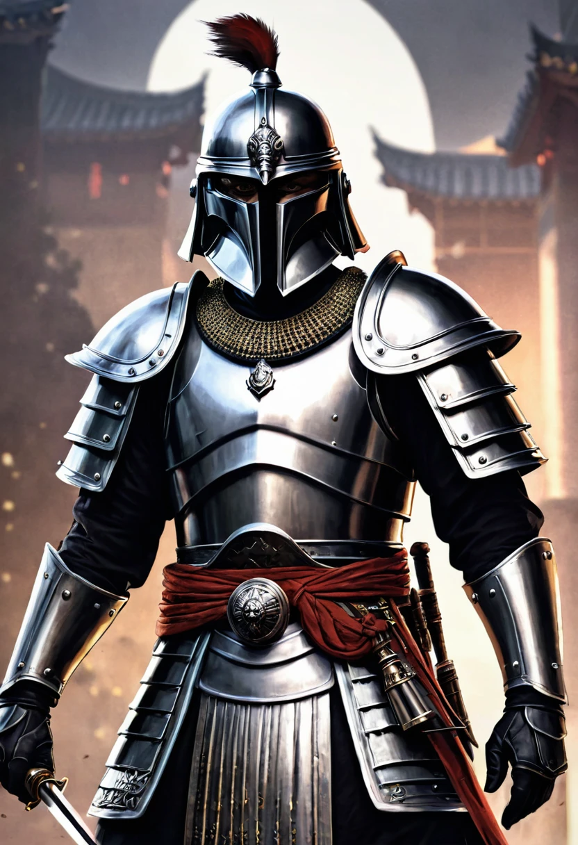 Artwork of an imperial warrior 