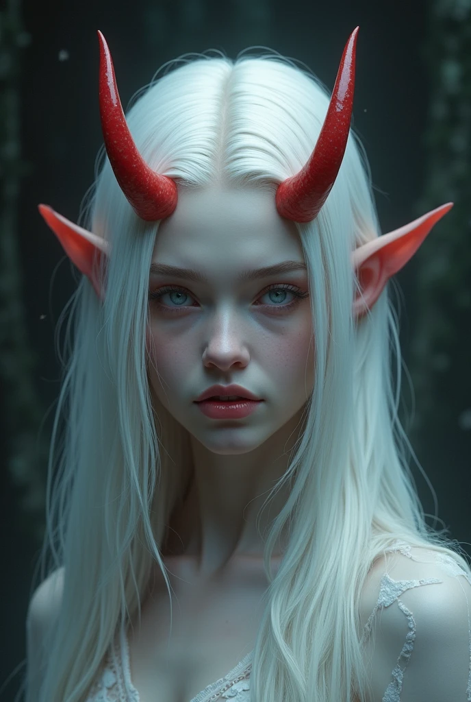 (masterpiece, best quality, 4k, hyperrealistic, dreamlike, Dark Souls:1.35), (pale albino ageless immortal weak slender androgynous male parasitic impotent god with claws fangs long hair beautiful eyes flat chest male crotch bulge weak stomach and groin pain, needing your love:1.5)