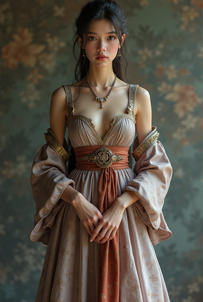 ((Watercolor by Sargent))、(top-quality、​masterpiece)、softlight、Photorealistic full length european young slim athletic woman, Classic Magician, Gothic, Blue eyes,  Dark makeup, short dark pink hair, Jeweled sparkling headband, Natural pale skin texture, Heavy Silver Jewelry, Body Jewelry, Wielding magic, Lightning, Red sunset, Volcanic mountain landscape background, low illuminance, Finely drawn face, Finely drawn hands, High quality, Photorealism,  milf, pre-raphaelite, j.で. Waterhouse, Alma Tadema