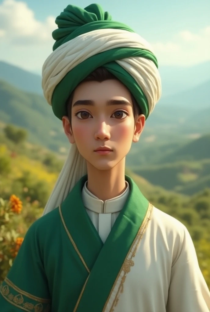 A boy with turban
