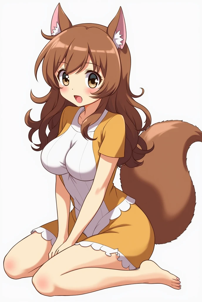 Asuna Ichinose posing in a bunny suit