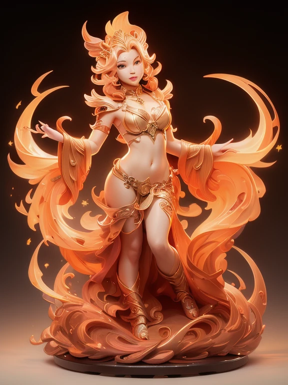 Thousand-Armed Guanyin Bodhisattva, (Gold: 1.2), Smooth Upper Body, Long Sleeve Cassoc, Ray Tracing, (Metal Texture: 1.1), Colorful Clouds on Background, (Best Quality: 1.0), (Ultra High Definition: 1.0), 8k, (Masterpiece: 0.2), (Half-Closed Eyes: 1.2), nsfw, full body