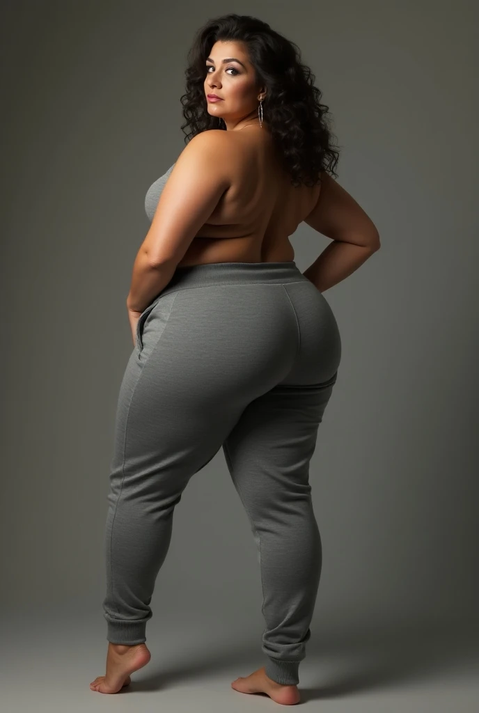 RAW photo,dark,moody,hazy atmosphere,35mm focal lenght,underexposed,cold,candid photograph,artistic,full body,photo of a beautiful,influencer,30yo Arab woman,hijab,detailed skin,naked, looking at viewer, chubby body structure,grey background,no background, candid pose,dim room,blue light, film grain, kodak color, instagram LUT