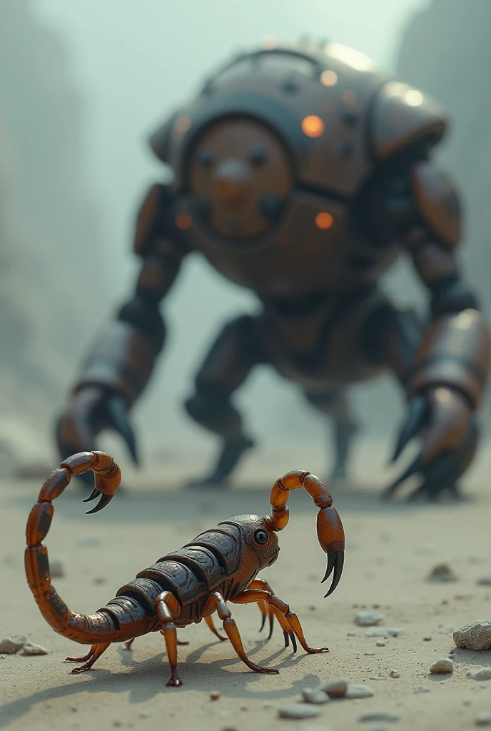 score_9, score_8_up, score_7_up, score_6_up, score_5_up, score_4_up,source_photorealistic,an alien creature with arthrpod legs and a large cranium and tentacles hunting prey on a desert planet,<lora:PhotorealPony:1>