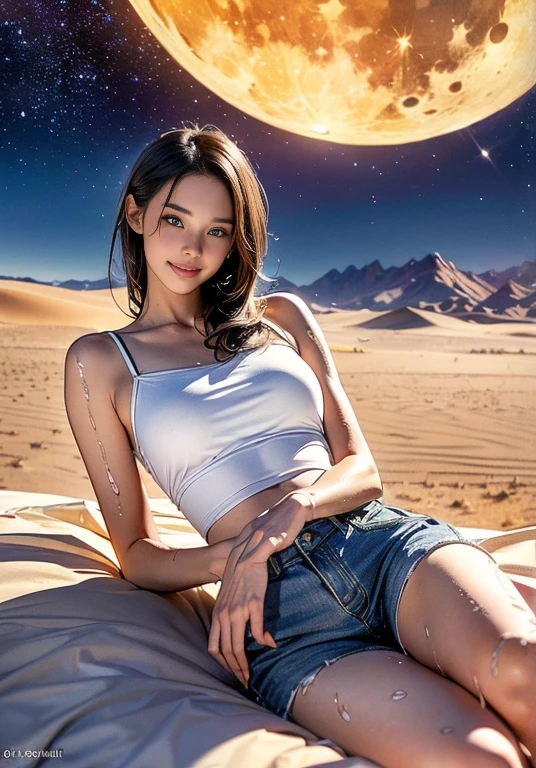 (High resolution、masterpiece:1.2)、Super detailed、(Photorealistic:1.37)、sf、Adventurer、Explore ancient ruins、Gorgeous detailed face and figure、Ideal proportions、Big Breasts、Beautiful long straight hair tied in a braided ponytail、blondes、Dynamic pose、Dynamic angle、treasure hunter、interstellar background、Advanced technology、Glowing Light、Extraterrestrial relics、Exciting action、Breathtaking landscapes、Amazingly detailed alien architecture、Ethereal colors、Heavenly atmosphere、Out-of-this-world scenery、laser weapon、Intense emotions、Adrenaline-pumping adventure、Thrilling suspense、Action-packed quests。Distant future、A young and beautiful woman、With stunning features and a perfect body type、Depicted as a bold and fearless treasure hunter、Explore the depths of ancient extraterrestrial ruins in outer space。This work、Incredible High Resolution(highest quality、4K、8k、High resolution、masterpiece:1.2)とSuper detailed(Photorealistic:1.37)Proud of its depiction of、The face of the hero、body、Captures every intricate detail of the surrounding environment。This work focuses on the science fiction genre.、Advanced technology、Fascinating interstellar background、Introducing the scenery of another world。Character dynamic pose and angle、It adds energy and a sense of adventure to the scene.。彼女の長く美しいblondesの髪は細心の注意を払ってポニーテールに編み込まれており、Enhances aesthetic appeal、Adds elegance to the overall appearance。treasure hunterとして、She encounters various relics and ancient structures。They are painted in ethereal colors with exquisite detail.、The celestial atmosphere captivates the audience.。In this work、The protagonist engages in a thrilling quest、It also features intense emotions and adrenaline-pumping action as you face dangerous challenges.。Laser weapons and futuristic elements create a sci-fi atmosphere.、Providing viewers with a visually stunning and immersive experience、mynatalee woman、cr1r3、natural breasts、