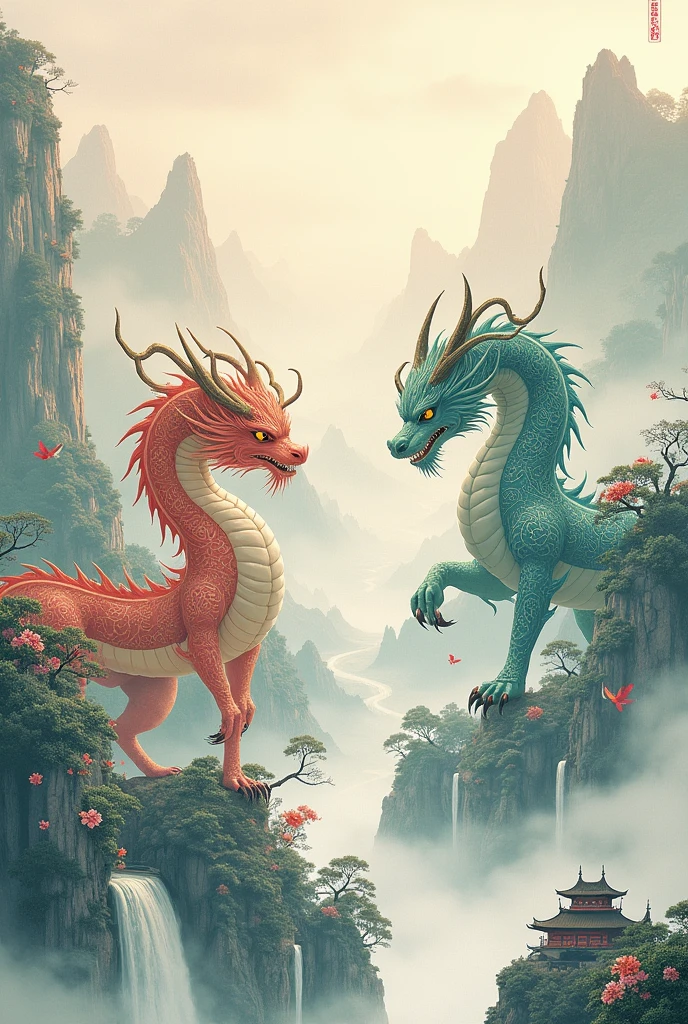 the year 2024 with dragons