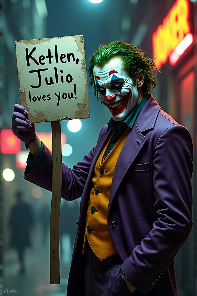 THE JOKER  smiles