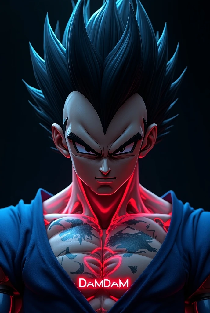 In the realm of digital art, behold the 8k masterpiece of Muscular Vegeta, a muscular Saiyan man with yellow hair and piercing blue eyes. His intricately detailed body and elegant pose exude a sense of majesty, capturing the essence of strength and power. This stunning artwork is the creation of renowned artists Artgerm, Ruan Jia, and Greg Rutkowski.
Feast your eyes on Vegeta's black hair, which falls elegantly on his beardless face. His gaze, fixed intensely through the broken shards of glass, is both beautiful and finely detailed, with captivating highlights and shadows emphasized by side lighting and