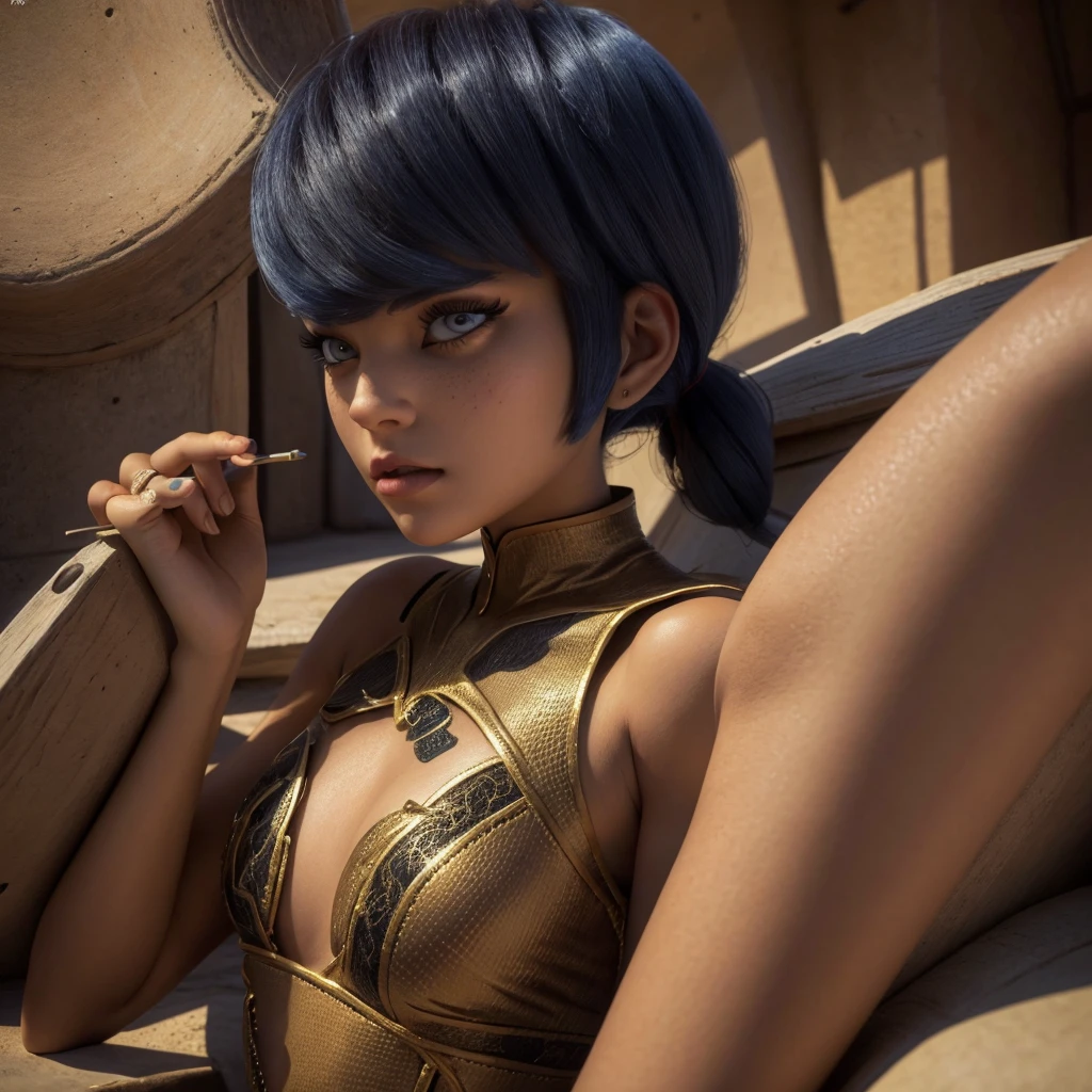 girl's body,  teenager,  medium tits,  big ass, quality,4K,8k, highres icon,masterpiece:1.2),ultradetailed,(realistic, photorealistic , photorealistic :1.37),  detailed face gloves,  beautiful and detailed eyes,  beautiful and detailed lips ,  extremely detailed eyes and face , long eyelashes,  dynamic pose , action, colorful,  vibrant colors ,   with cannabis theme  ,  dramatic shadows ,  full body 