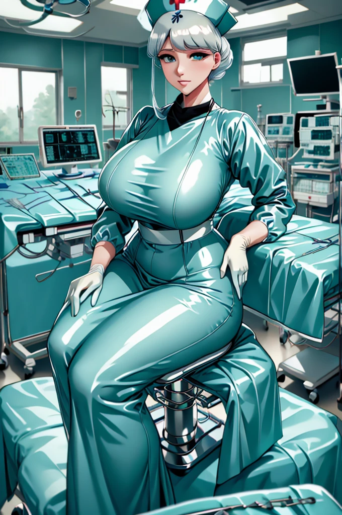 nurse uniform,hospital, latex nurse suit,nurses,busty,elbow gloves,labcoat,white hair woman,white eyes , gigantic ,medical instruments,asian nurse,two nurses,speculum,examination room,oversize ,big ass ,strap on, lay on table ,legs spreaded,giving birth,gyno chair , dentist,Milf,latex,yellow uniform,oversize breasts,diaper