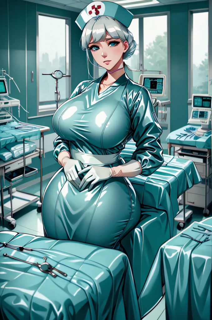 nurse uniform,hospital, latex nurse suit,nurses,busty,elbow gloves,labcoat,white hair woman,white eyes , gigantic ,medical instruments,asian nurse,two nurses,speculum,examination room,oversize ,big ass ,strap on, lay on table ,legs spreaded,giving birth,gyno chair , dentist,Milf,latex,yellow uniform,oversize breasts,diaper