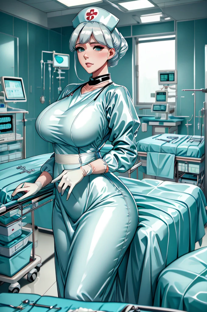 nurse uniform,hospital, latex nurse suit,nurses,busty,elbow gloves,labcoat,white hair woman,white eyes , gigantic ,medical instruments,asian nurse,two nurses,speculum,examination room,oversize ,big ass ,strap on, lay on table ,legs spreaded,giving birth,gyno chair , dentist,Milf,latex,yellow uniform,oversize breasts,diaper