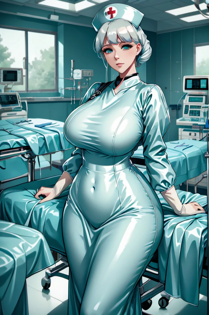 nurse uniform,hospital, latex nurse suit,nurses,busty,elbow gloves,labcoat,white hair woman,white eyes , gigantic ,medical instruments,asian nurse,two nurses,speculum,examination room,oversize ,big ass ,strap on, lay on table ,legs spreaded,giving birth,gyno chair , dentist,Milf,latex,yellow uniform,oversize breasts,diaper