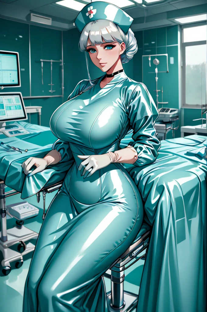 nurse uniform,hospital, latex nurse suit,nurses,busty,elbow gloves,labcoat,white hair woman,white eyes , gigantic ,medical instruments,asian nurse,two nurses,speculum,examination room,oversize ,big ass ,strap on, lay on table ,legs spreaded,giving birth,gyno chair , dentist,Milf,latex,yellow uniform,oversize breasts,diaper