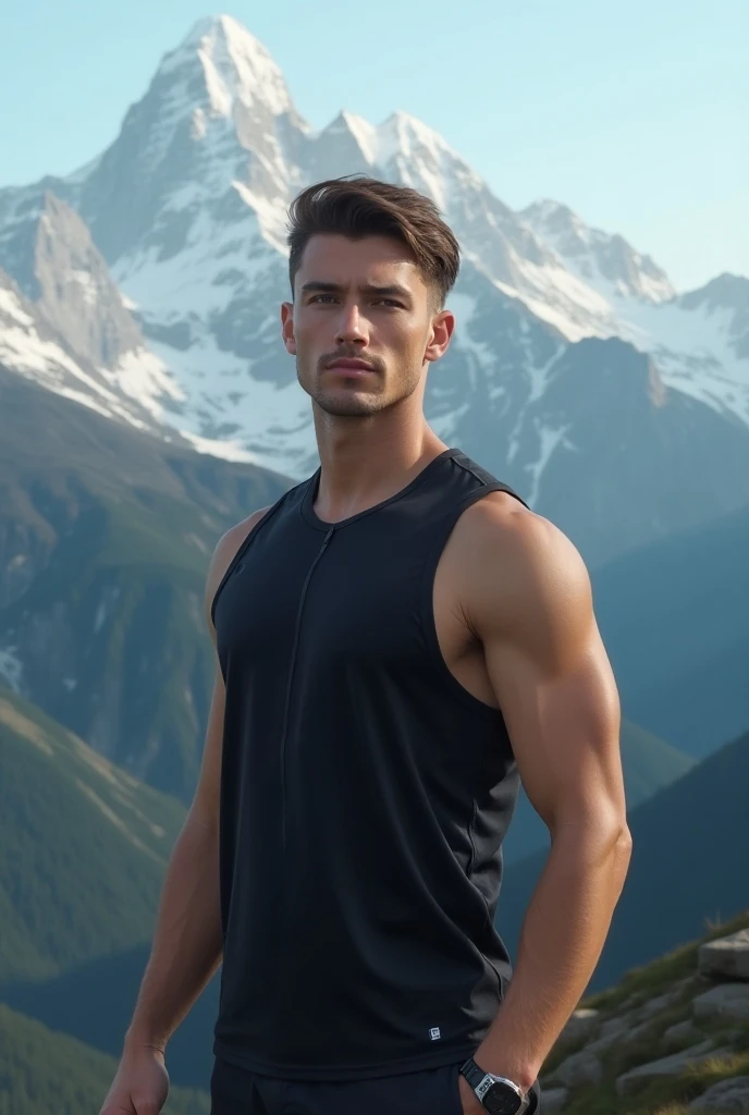 masterpiece, best quality, high resolution, closeup portrait, male focus, solo focus, a young man, pretty shirtless sweaty hairy guy hiking, bending over camera perspective, bleached blonde hair, 25 years old, hiking and climbing, view from below, scruffy, closeup, interesting perspective, skinny and lean body, pretty cute and masculine face, smirk, wearing dirty white jockstrap hiking backpack, spreading legs pose, filthy, sweaty, hairy legs, skinny, half naked, bare chest, in the background a moutain, hiking trail, outdoors, view from below, amazing composition, HDR, volumetric lighting, ultra quality, elegant, highly detailed