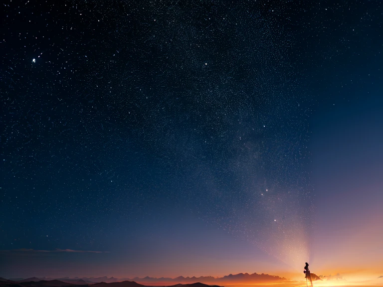 [(Starry sky background:1.5),::5],
 mid-shot , 
//
masterpiece,  high quality,  Hi-Res,  Cinematic lighting, no people , Detailed Description ,  depth of field, Reflected Light, god rays,