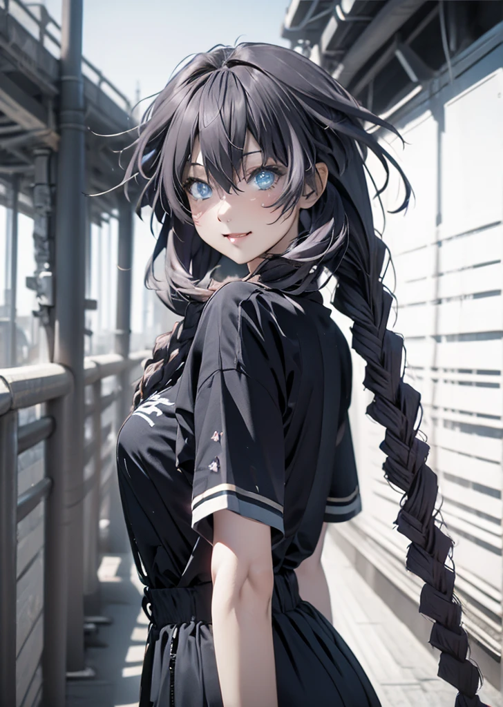 masterpiece, Highest quality, One boy, In fact,Long Hair, Black Hair, Aqua Hair, bangs, Multicolored Hair, Side Lock, Long sleeve, Aqua Eye, Demon Slayer uniform, (sketch), close, Simple Background