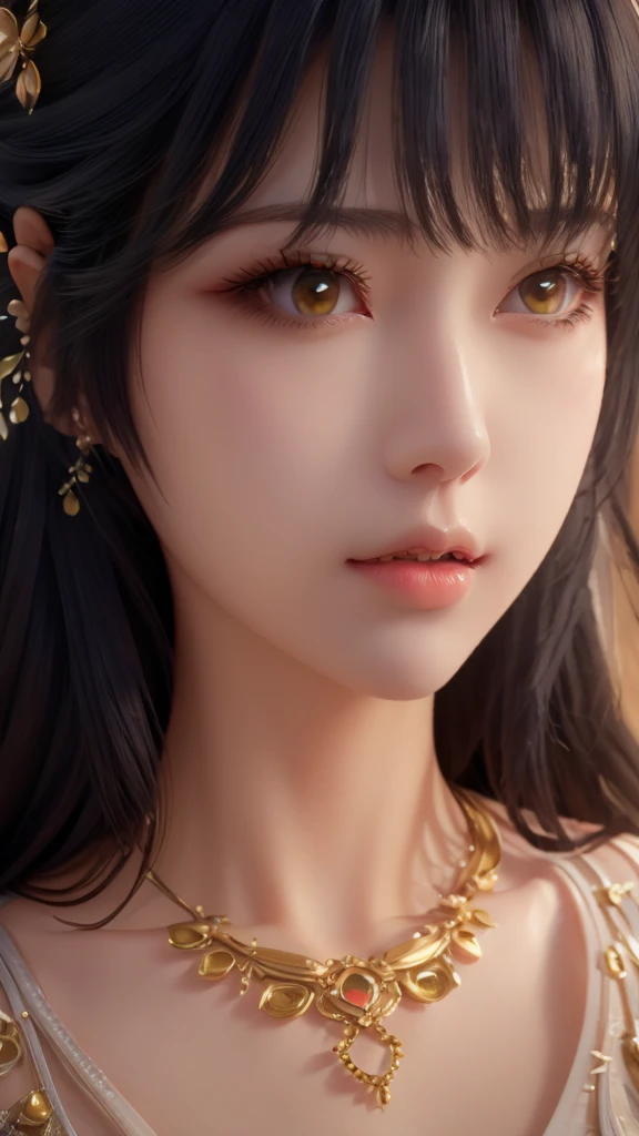 girl, beautiful detailed eyes, beautiful detailed lips, extremely detailed eyes and face, long eyelashes, oil painting, vivid colors, soft lighting, flowers in the background, best quality, ultra-detailed, photorealistic