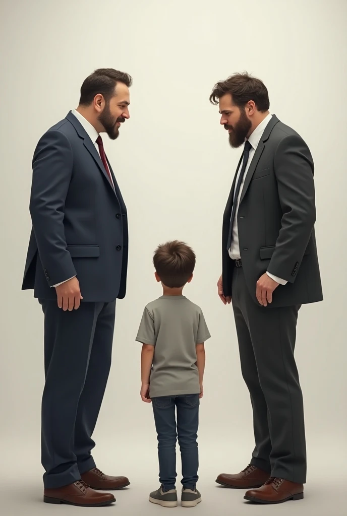 Create a masculine image in which, there is a growing process in which, there is a child, then a lazy teenager, then a young soldier with a soldier's backpack and finally a man in a suit and tie.