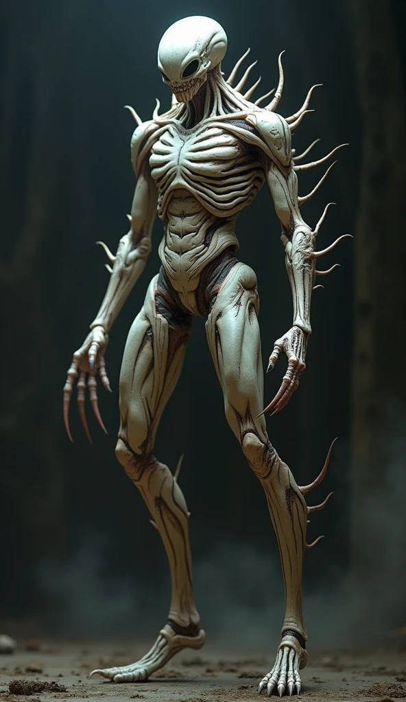 full body shot, masterpiece beauty, highly intricate detailed alien sculpture by Michelangelo, natural light
