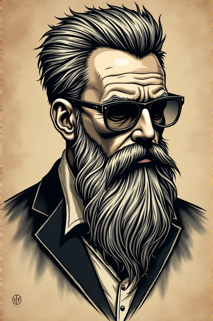 Smoke-bearded uncle