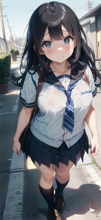 1womanl,Black hair,years ,(()),Beautiful breasts,(((sexy white and blue shiny cheongsam)))(())(((Blushing cheeks、Smile with open mouth)),(((Satin Narico))),((( portlate))),(,Crowds