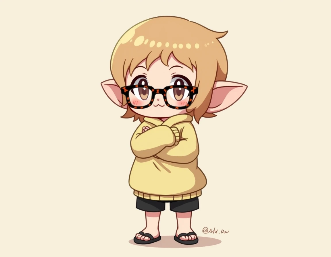 lisaloud, 1girl, 1boy,solo, brown hair, glasses,short haired ,(completely nude:1.2),(vaginal sex:1.3),pussy,niplles,chibi,, score_9, score_8_up, score_7_up,navel,shy,blush nose,(angry:0.7),cum in pussy,