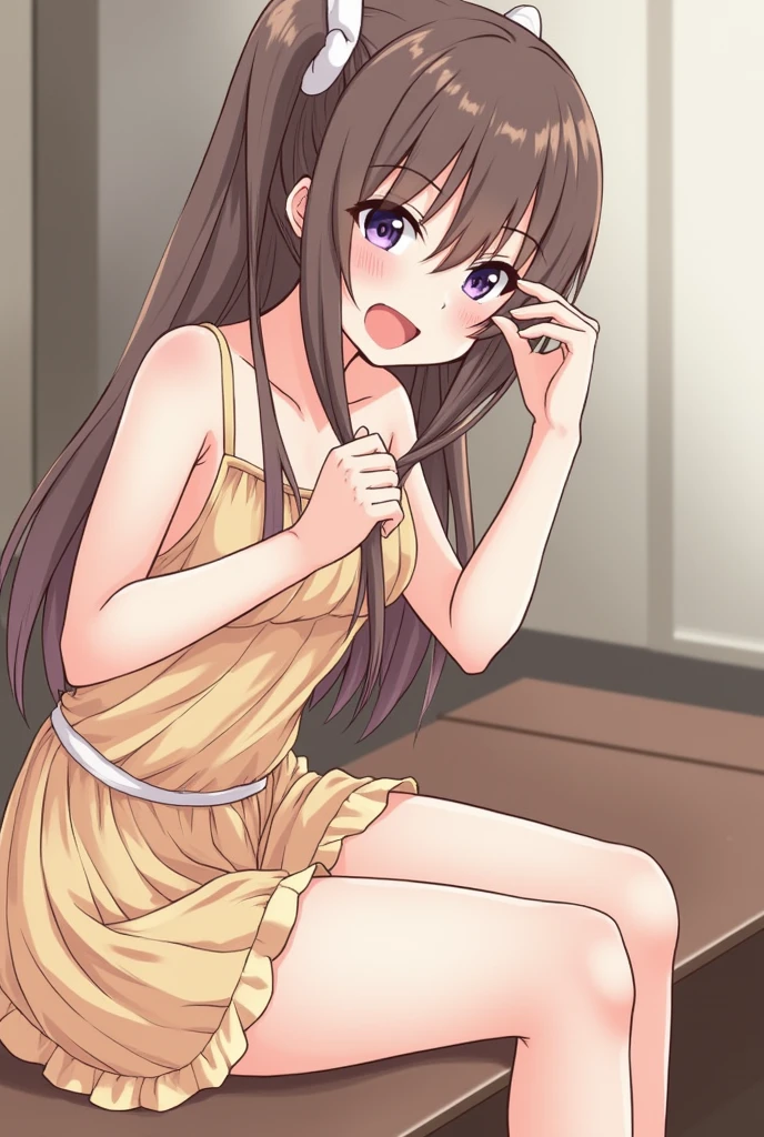 <lora:Ume Kurumizawa_multimerge_64:0.8>, side buns, bedroom, legs, perfect feet, shy, blush, standing, suggestive fingers, lewd, window, leading pov, :o, happy, reaching out, arms, open fingers, hot breath, excited, full body